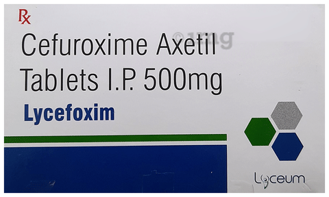 Lycefoxim Tablet image