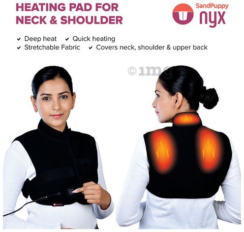 Heating pad upper back