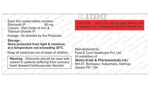 Etriflex 90 Tablet image