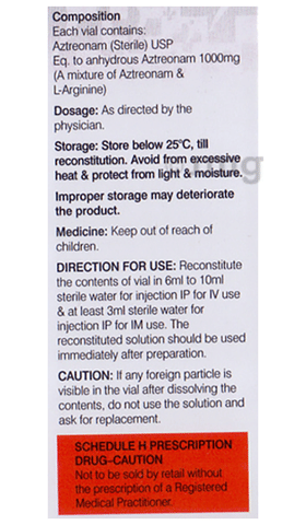 Aztreospey 1G Injection image