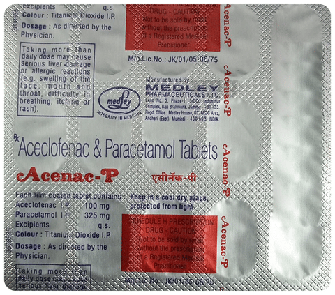 Acenac-P  Tablet image
