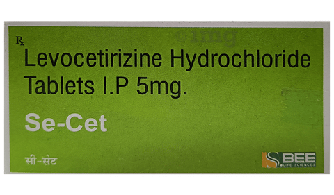 SE Cet 5mg Tablet image