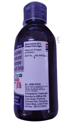 Rexcof DX NF Syrup image