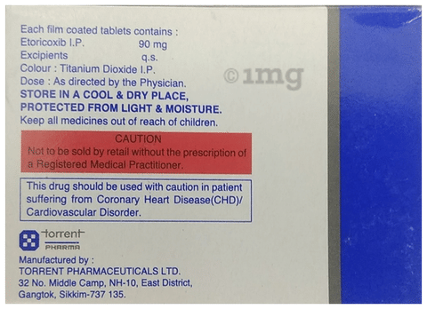 Etoxib 90 Tablet image