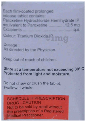 Depaxil CR 12.5 Tablet image