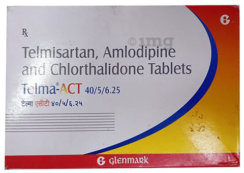 Telma ACT 40mg/5mg Tablet image