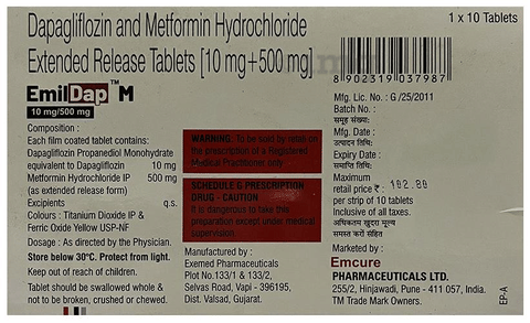 Emildap M Tablet ER image