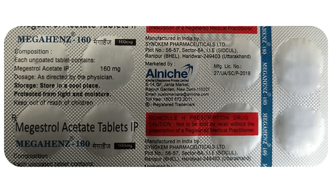 Megahenz 160mg Tablet image