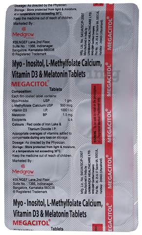 Megacitol Tablet image
