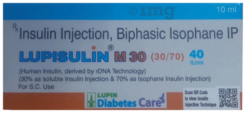 Lupisulin M 30 Solution for Injection 40IU/ml