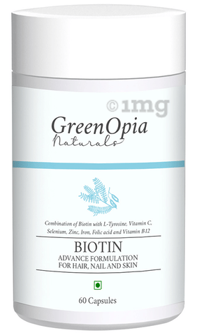 GreenOpia Naturals Biotin Capsule image