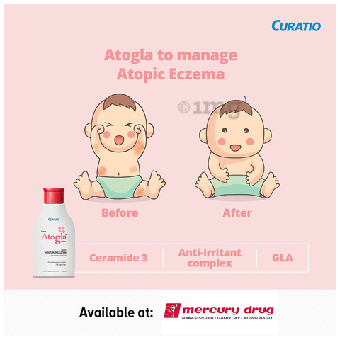 Curatio Atogla Baby Moisturizing Lotion with Ceramides Oat