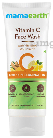 Mamaearth face online wash vitamin c
