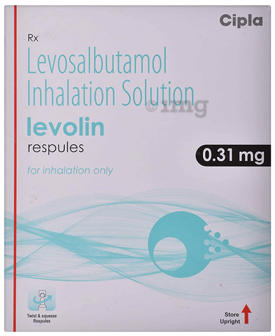 Levolin 0.31mg Respules image Levolin 0.31mg Respules image