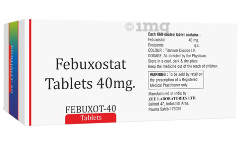 Febuxot 40 Tablet image Febuxot 40 Tablet image