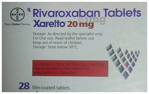 Xarelto 20mg Tablet image Xarelto 20mg Tablet image