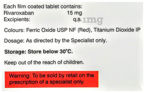 Ricosprin 15 Tablet image Ricosprin 15 Tablet image