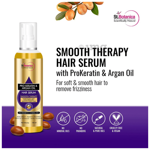 Pro Keratin & Argan Oil Hair Serum: Buy pump bottle of 120 ml Serum at best price in India | 1mg Pro Keratin & Argan Oil Hair Serum: Buy pump bottle of 120 ml Serum at best price in India | 1mg