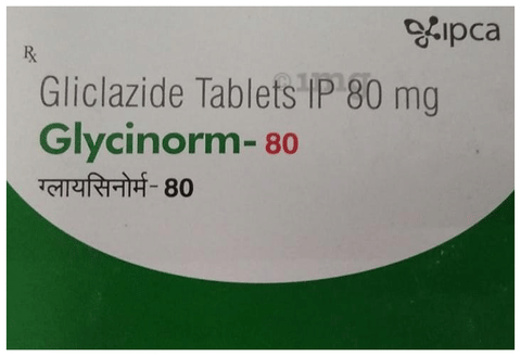 ग्लायसिनोर्म 80 टैबलेट image