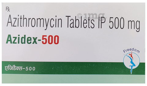 Azidex 500 Tablet image Azidex 500 Tablet image