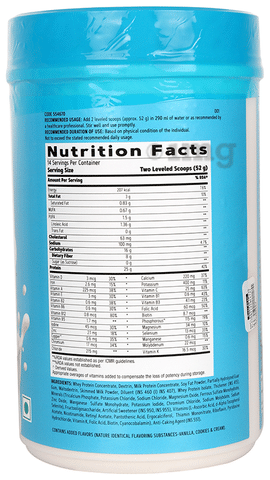 GNC Total Lean Shake 25 Vanilla: Buy jar of 1.6 lb Powder at ...