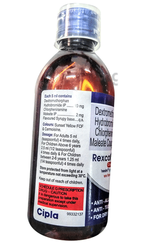 Rexcof DX Syrup image