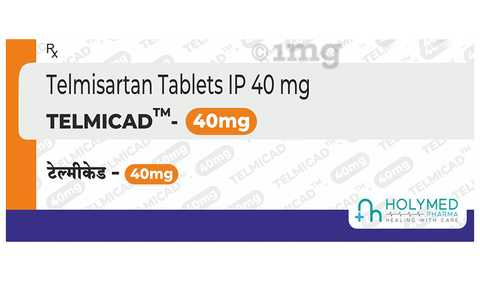 Telmicad 40mg Tablet image