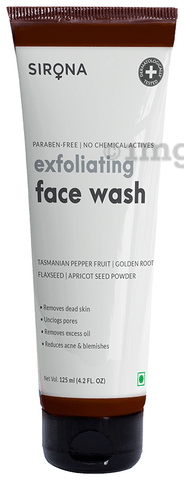 Exfoliating face 2025 wash