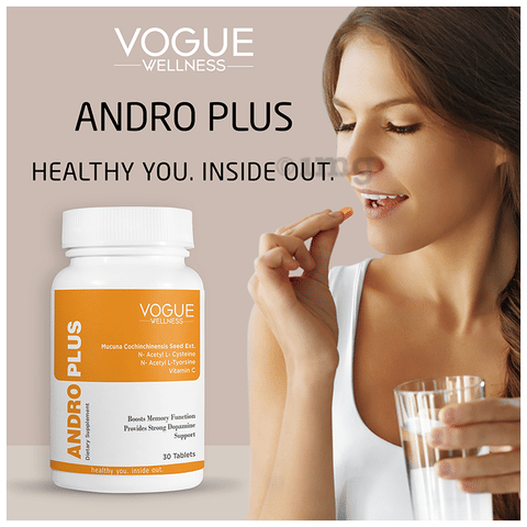 Vogue Wellness Andro Plus Tablet image Vogue Wellness Andro Plus Tablet image