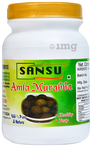Sansu Amla Murabba: Buy jar of gm Murabba at 𝗯𝗲𝘀𝘁