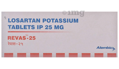 Revas 25 Tablet image