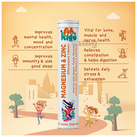 ForKids Magnesium & Zinc Effervescent Tablet image ForKids Magnesium & Zinc Effervescent Tablet image