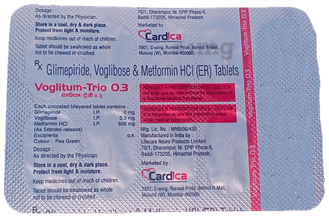 Voglitum-Trio 0.3 Tablet ER