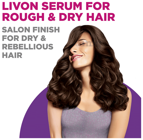 Livon Anti-Frizz Serum for Rough & Dry Hair: Buy bottle of 50 ml Serum at  best price in India | 1mg