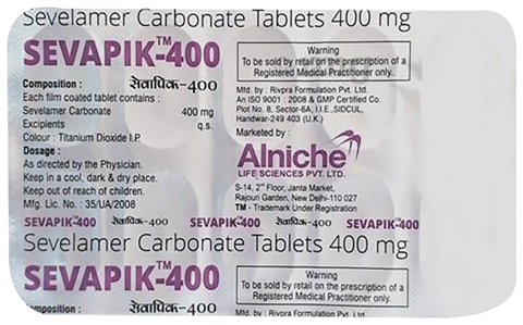 Sevapik 400 Tablet image Sevapik 400 Tablet image