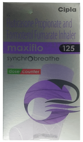 Maxiflo 125 Synchrobreathe Inhaler image Maxiflo 125 Synchrobreathe Inhaler image