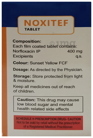 Noxitef 400mg Tablet image Noxitef 400mg Tablet image