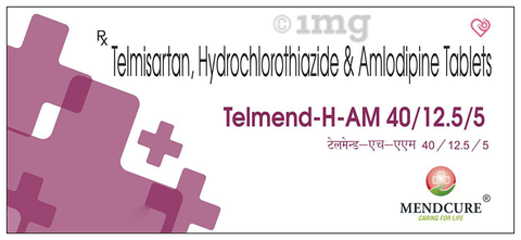 Telmend-H-AM 40/12.5/5 Tablet
