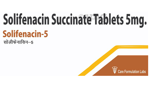 Solifenacin 5 Tablet image