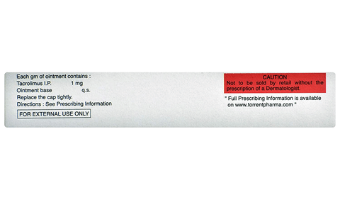 Tacrotor 0.1% Ointment image