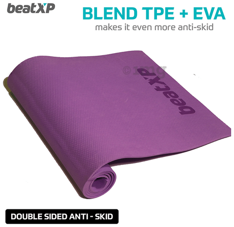 Foldable Anti Skid TPE 6mm Premium Yoga Mat in India
