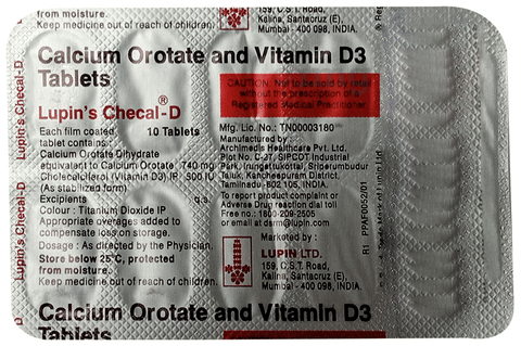 Checal -D Tablet image