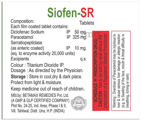 Siofen-SR Tablet image Siofen-SR Tablet image