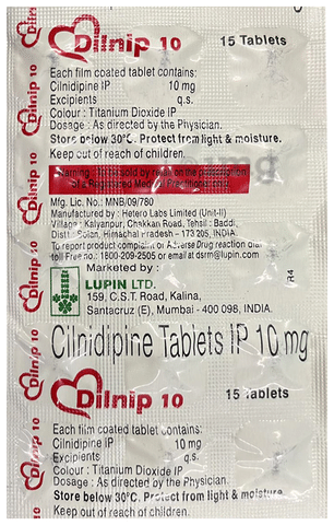 Dilnip 10 Tablet