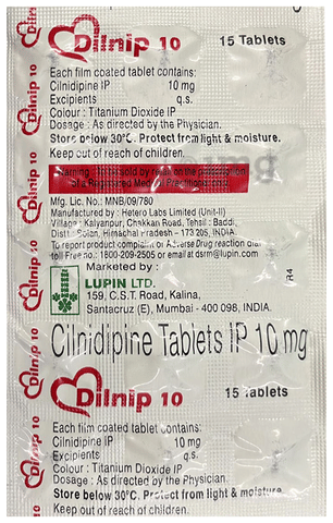 Dilnip 10 Tablet image Dilnip 10 Tablet image