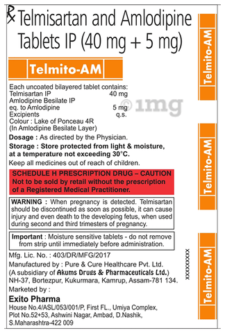 Telmito-AM Tablet image