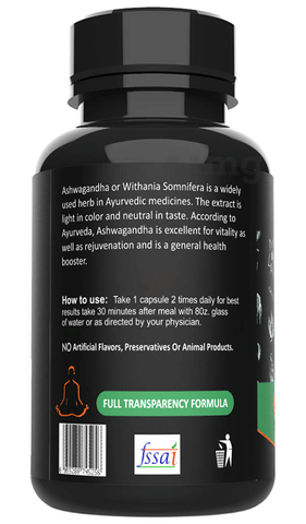 Vukrix Ashwagandha Capsule (90 Each) 3