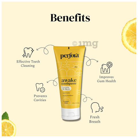 Perfora Awake Toothpaste Lemon Mint image Perfora Awake Toothpaste Lemon Mint image