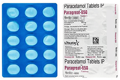 Paragreat 650mg Tablet image