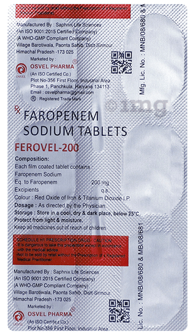 Ferovel 200 Tablet image Ferovel 200 Tablet image